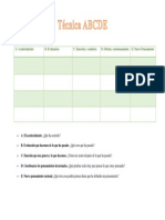 Técnica ABCDE PDF