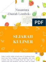 Masakan Nusantara Daerah Lombok - 2a2 - Kel 6