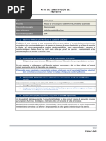 Acta de Constitución
