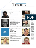 Faculty - Department of Philosophy - UCLA