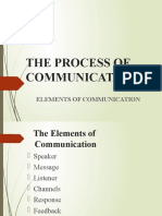 The Elements of Communication