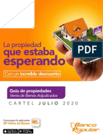 Catálogo de Propiedades Banco Popular Julio 2020 PDF