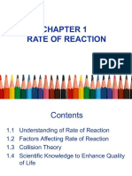 rate of reaction revision