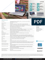 Sony Vaio SVE-14A27CLS PDF