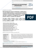 Mehu-107 - U3 - T3 - Recomendaciones para La Evaluacion y Manejo de La Vía Aerea Dificil