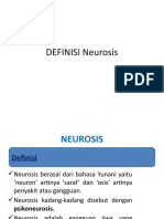 DEFINISI Neurosis