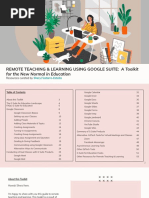 Remote Teaching & Learning Toolkit