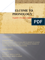 Welcome To Phonology: English's Sound Learning