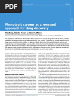 Phenotypic Screens As A Renewed Approach For Drug Discovery: Wei Zheng, Natasha Thorne and John C. Mckew