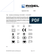 Application Note 0004: 0004-IEC60601 Symbols and Markings - Doc Page 1 of 1
