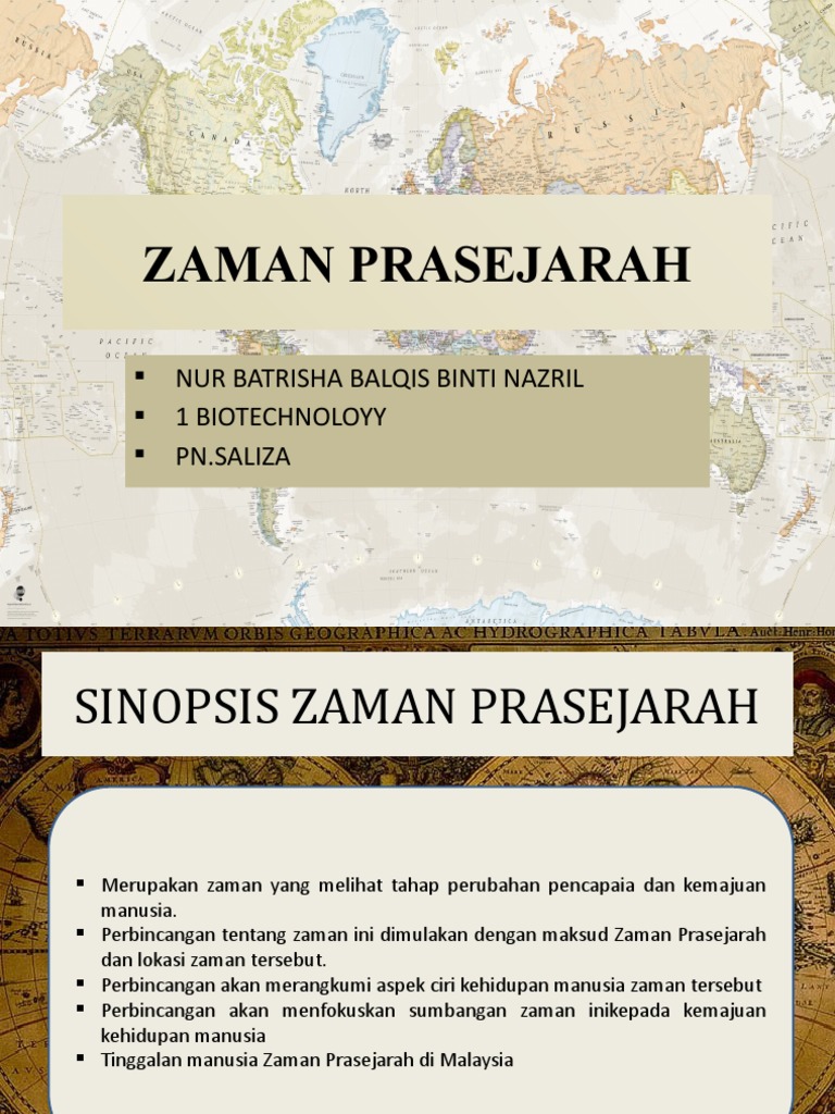 Zaman Prasejarah  PDF