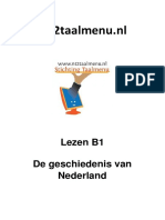 Lezen B1 Geschiedenis Van Nederland