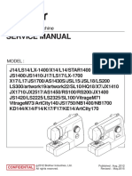 Service Manual: Home Sewing Machine