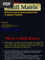 Skill Matrix