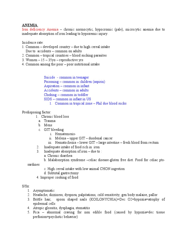 IRON DEFICIENCY ANEMIA GUIDELINES 2021 PDF visual data 3