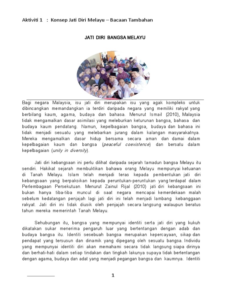 Perhatikan Nilai-nilai Islam dan Melayu