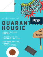 Join Us For A Fun Game Night: Quarantine Housie