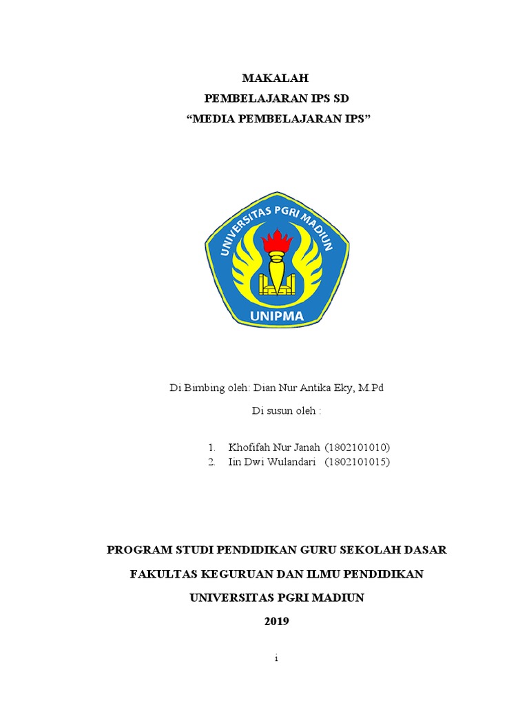 Makalah Pembelajaran Ips SD | PDF