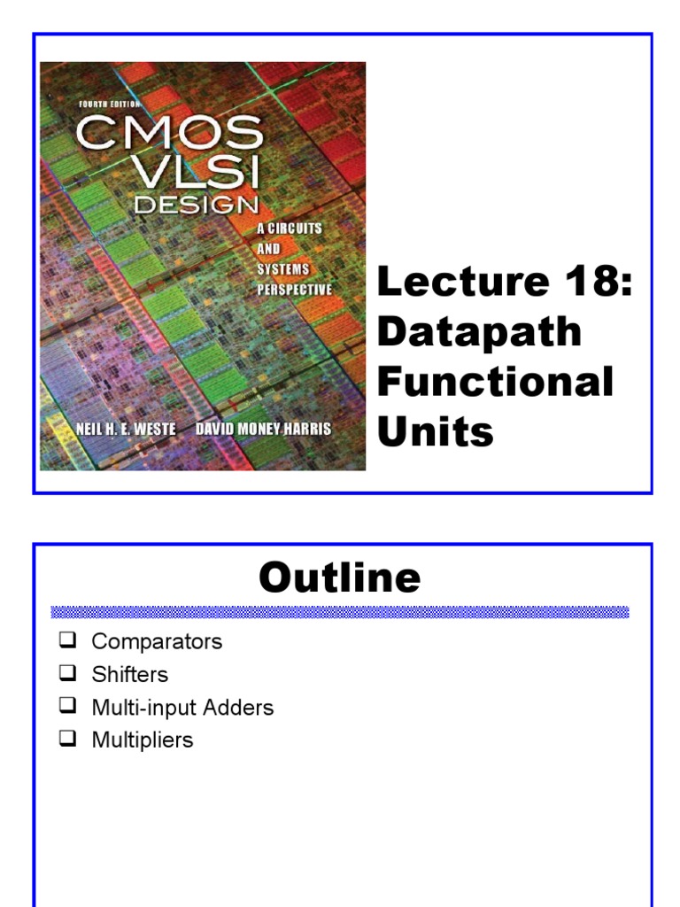 Datapath Functional Units Overview | PDF | Digital Electronics ...