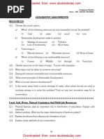 cbse class 8 geography worksheet all chapters pdf resource agriculture