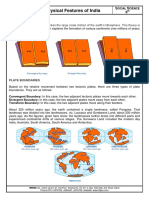 Physical Features of India: Tectonic Plate Theory