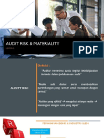 Pertemuan 3 - AUDIT RISK & MATERIALITY PDF