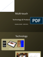 Multi-Touch: Technology & Products