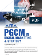 AICTE Digital Marketing PGCM Brochure
