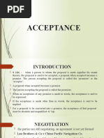 ACCEPTANCE