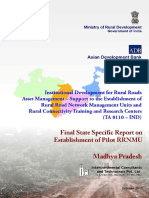 Pilot RRNMU - FSSR Madhya Pradesh Oct-15 PDF