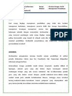 Tugas Matkul Manajemen Pendidikan PDF
