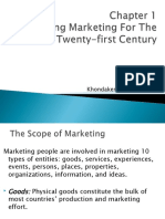 Chapter 1 - Defining Marketing For The 21st Century - KSK