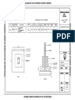 Schedule of Columns Schedule of Footings: Major Project Design