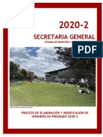 Secretaria General - Registrol - Instructivo 2020-2