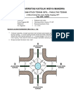 Contoh Perhitungan Bundaran