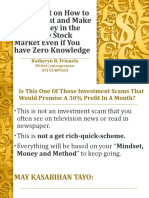 The Secret On How To Save, Invest and Make More Money in The Philippine Stock Market Even If You Have Zero Knowledge