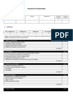 Evaluación Desempeño Empleados