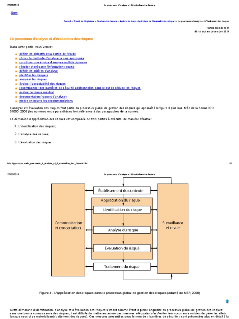 Analyse et Évaluation des Risques | PDF | Risque | Gestion des risques