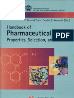 Handbook of Pharmaceutical Salts