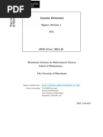 Higham, Nicholas J. 2011: Gaussian Elimination