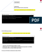 Autodyn Parallel Solving Using CMD Prompt: CD Installation Path