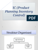 PPIC (Product Planning Inventory Control)