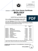 Biology: South Pacific Form Seven Certificate