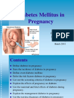 Diabetes Mellitus in Pregnancy PDF