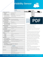 SWS O50 Visibility Sensor Specs