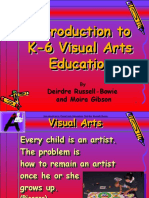 K-6 Visual Arts Education Introduction