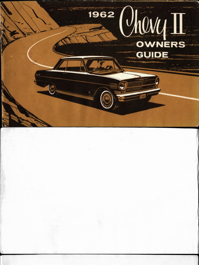 1963 Chevrolet Chevy II Owners Manual User Guide Reference Operator Book Fuses 1963 Chevrolet Chevy II Owners Manual User Guide Reference Operator Book Fuses