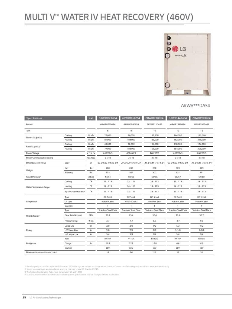 PC - VRF - Systems - PART III | PDF | Air Conditioning | Heat Exchanger