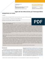 Evaluación Ecofisiológica de Las Infecciones Por Hemosporidios Sanguíneos en Aves PDF