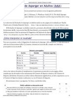 EspectroAutista - Info - Evaluador de Asperger en Adultos PDF